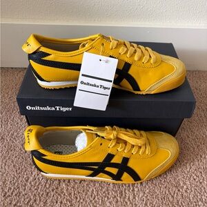 “Yellow / Black” (Kill Bill Colorway) Onitsuka Tiger Mexico 66